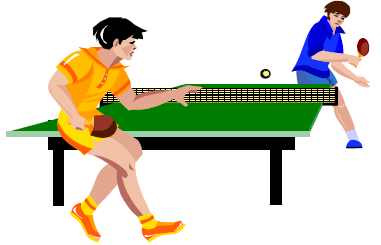 Tischtennis Clipart
