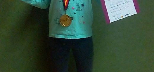 1. Platz Mädchen mini-Meisterschaften 2019 (Ortsentscheid) - Aliya Eickholt