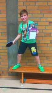 2. Platz Jungen (9-10 J.) mini-Meisterschaften 2019 (ortsentscheid) - Lenni Hahn